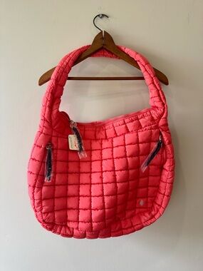 NWT Free People Movement Quilted Carryall Bag